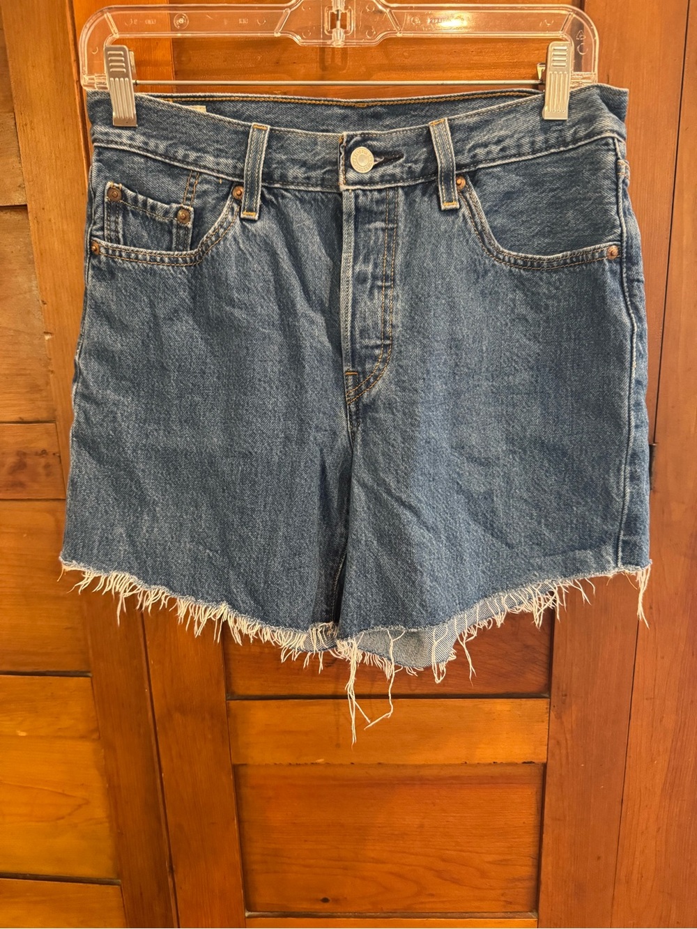 Levi's Premium 501 Original Denim Shorts – Medium Wash Size 27